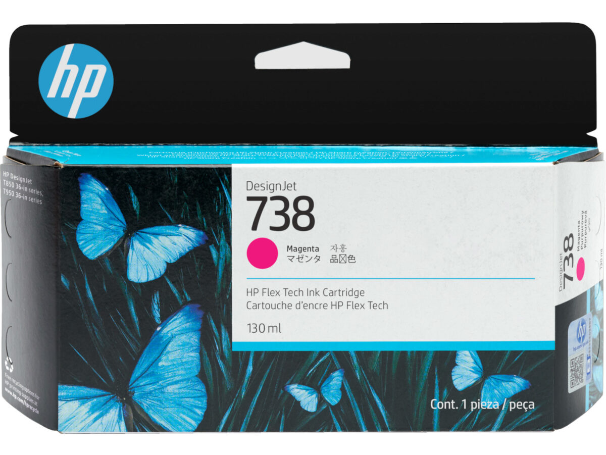 HP 738 Γνήσιο Μελάνι Εκτυπωτή InkJet - Image 5