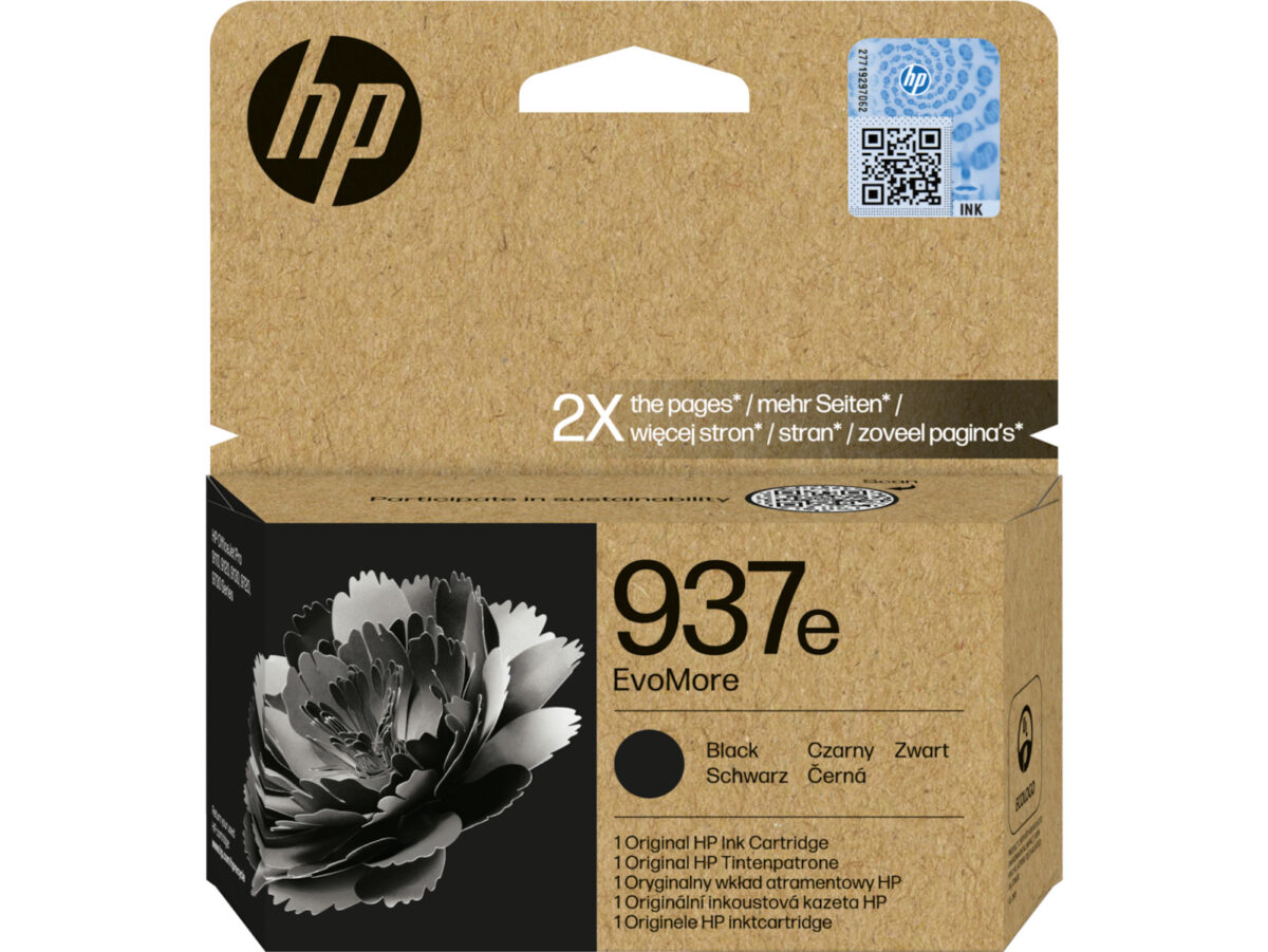 HP 937e EvoMore Γνήσιο Μελάνι Εκτυπωτή InkJet Μαύρο (4S6W9NE) - Image 5