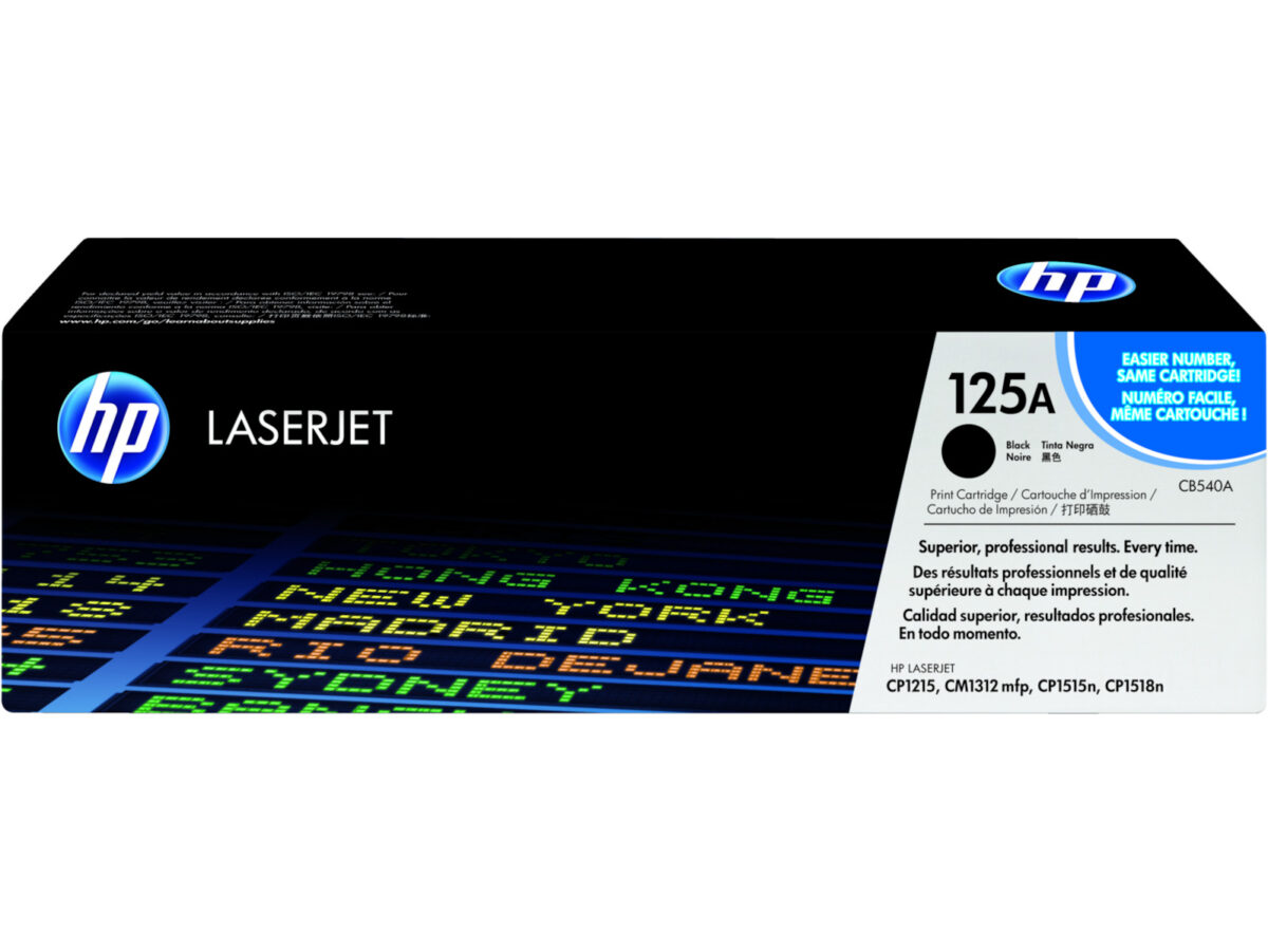 HP 125A Γνήσιο Toner Laser Εκτυπωτή Μαύρο 2200 Σελίδων (CB540A) - Image 5