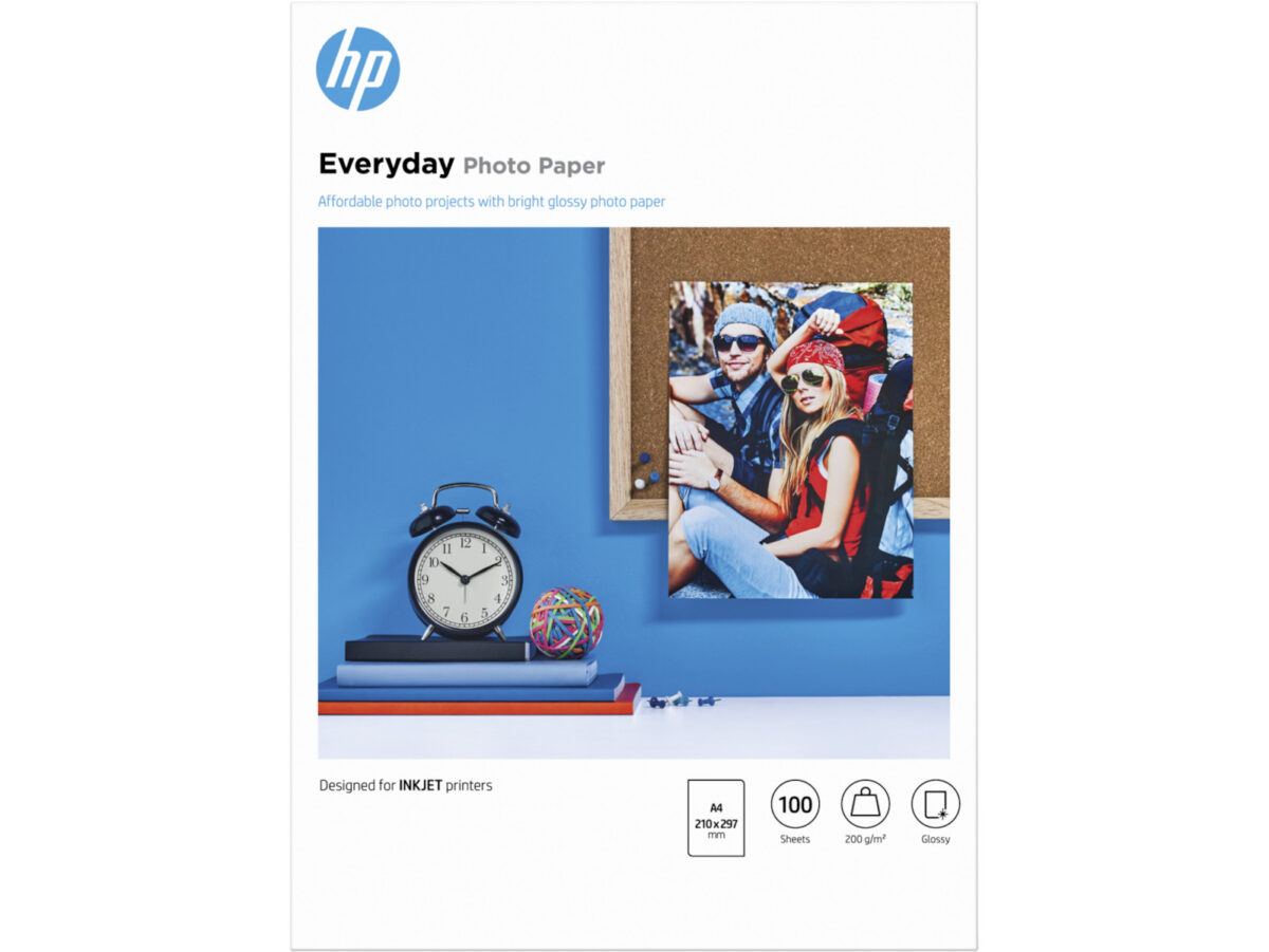 HP Everyday Φωτογραφικό Χαρτί Gloss A4 (21x30) 200gr/m² για Εκτυπωτές Inkjet 100 Φύλλα - Image 3