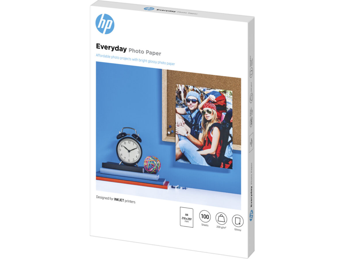 HP Everyday Φωτογραφικό Χαρτί Gloss A4 (21x30) 200gr/m² για Εκτυπωτές Inkjet 100 Φύλλα - Image 4