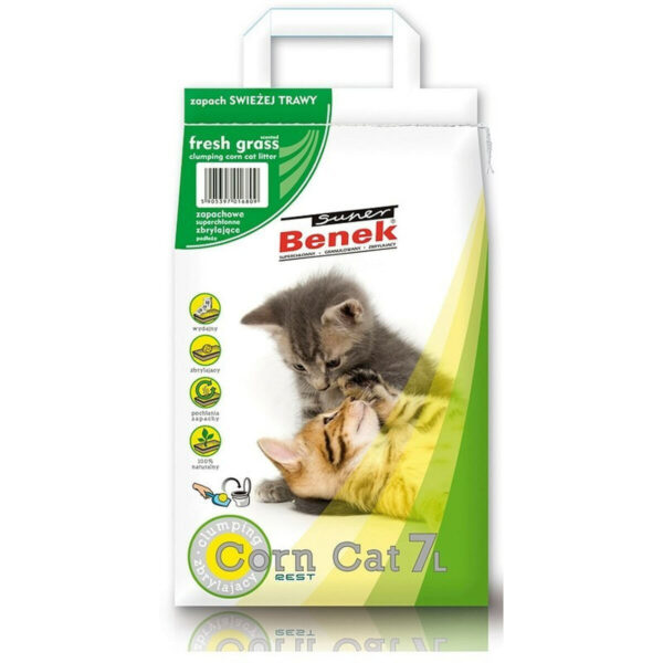 Certech Certech Super Benek Corn Cat Fresh Grass με Άρωμα Φρεσκάδας 7lt