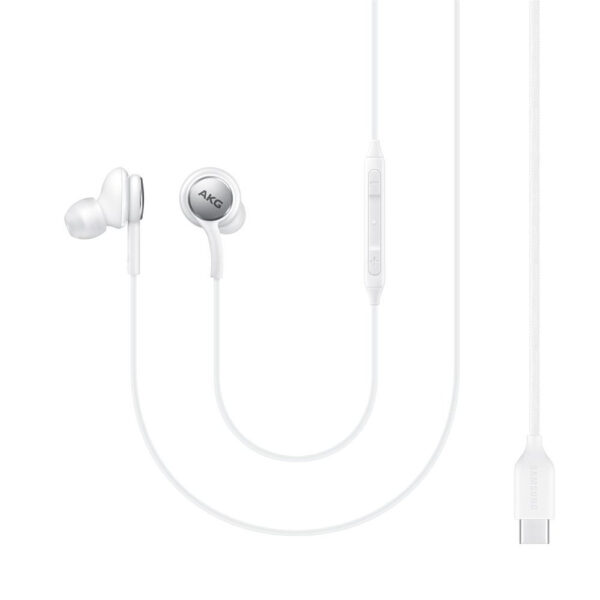 Samsung EO-IC100 Bulk In-ear Handsfree Ακουστικά με Βύσμα USB-C Λευκό