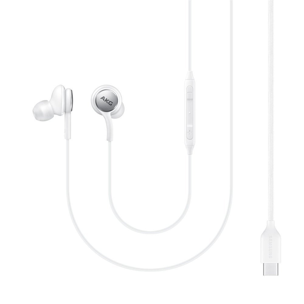 Samsung EO-IC100 Bulk In-ear Handsfree Ακουστικά με Βύσμα USB-C Λευκό - Image 1