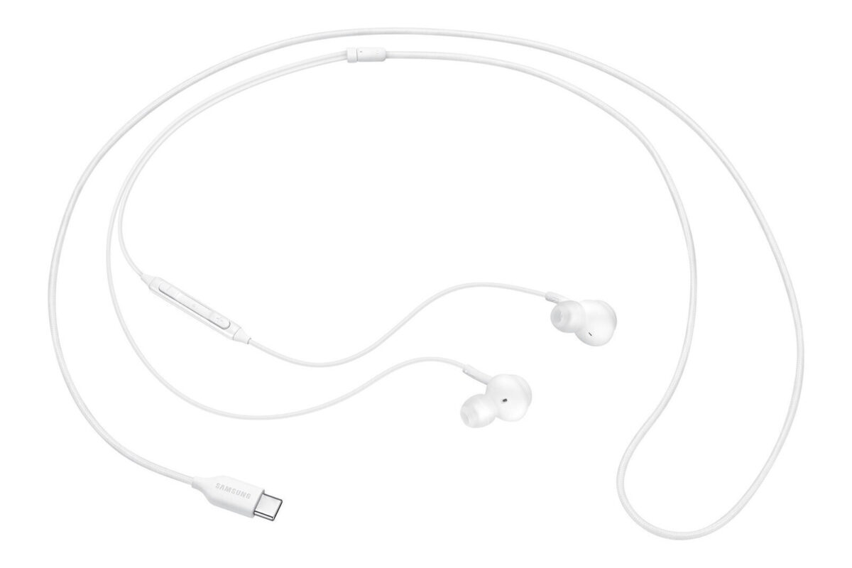 Samsung EO-IC100 Bulk In-ear Handsfree Ακουστικά με Βύσμα USB-C Λευκό - Image 2