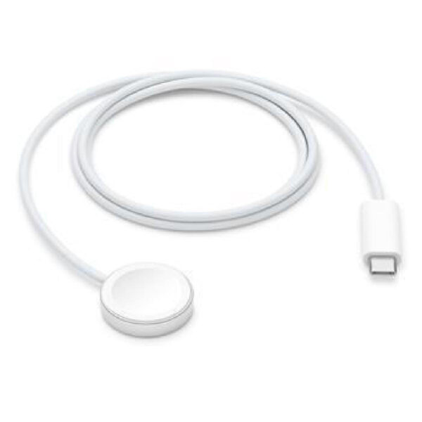 Apple Magnetic Fast Charger to USB-C Cable (1m) για Apple Watch Λευκός
