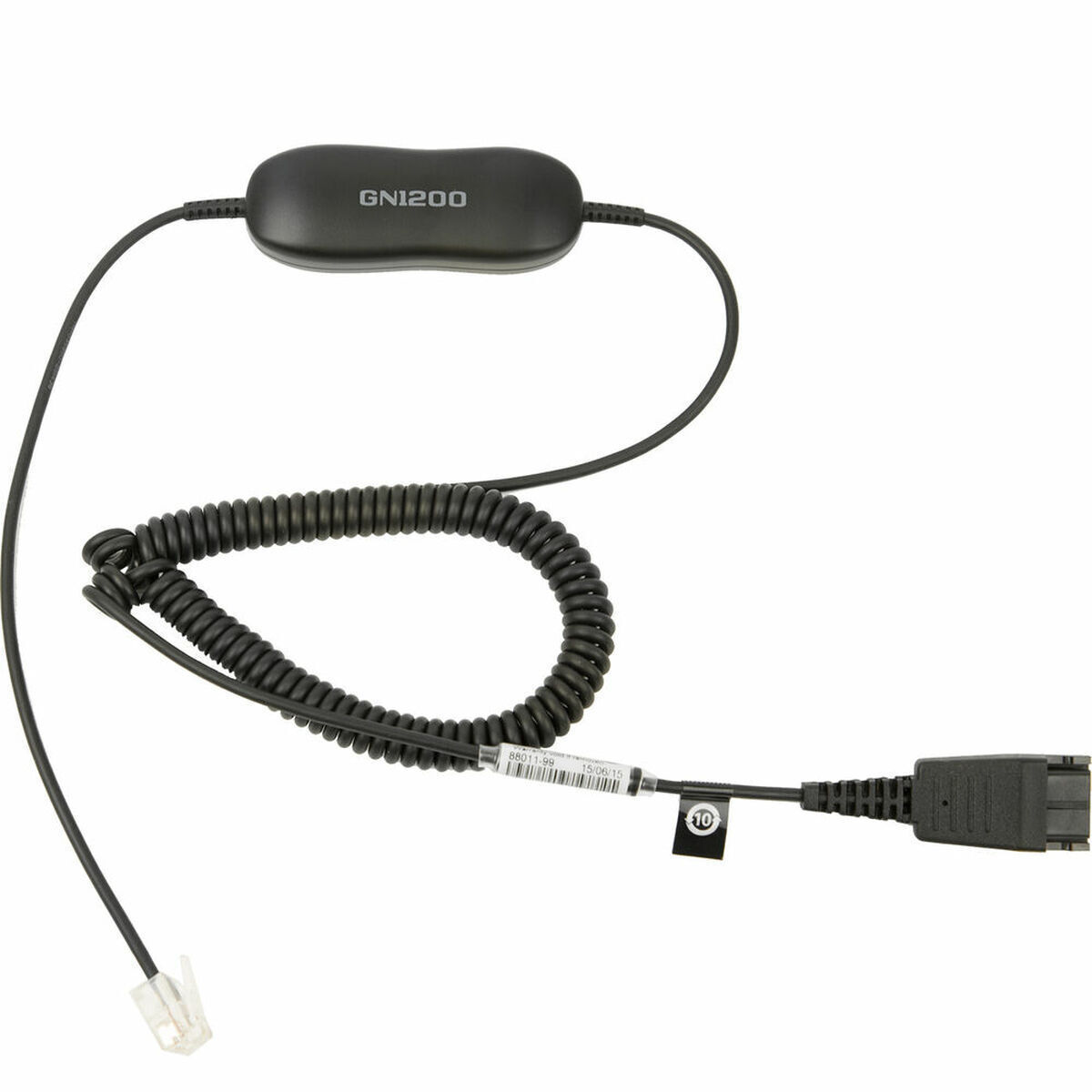 Jabra GN1200 Καλώδιο Quick Disconnect (QD) Coiled to RJ-9 2m (88011-99)