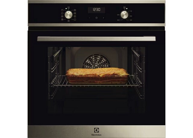 Electrolux Άνω Πάγκου Μαύρος EOF5F50BX
