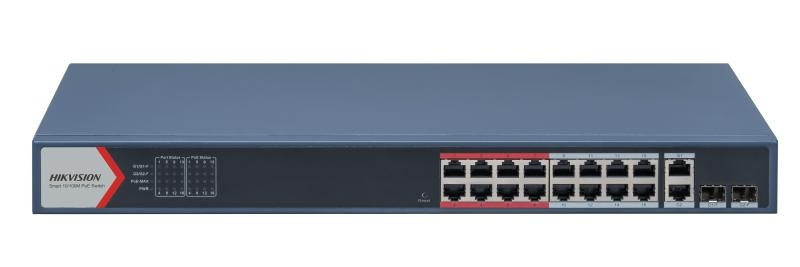 Hikvision DS-3E1318P-EI(B) Managed L2 PoE+