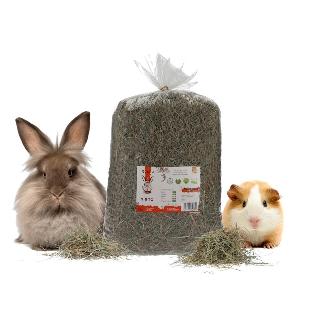 Recek Meadow Hay Rodents Hand-packed 1 Kg