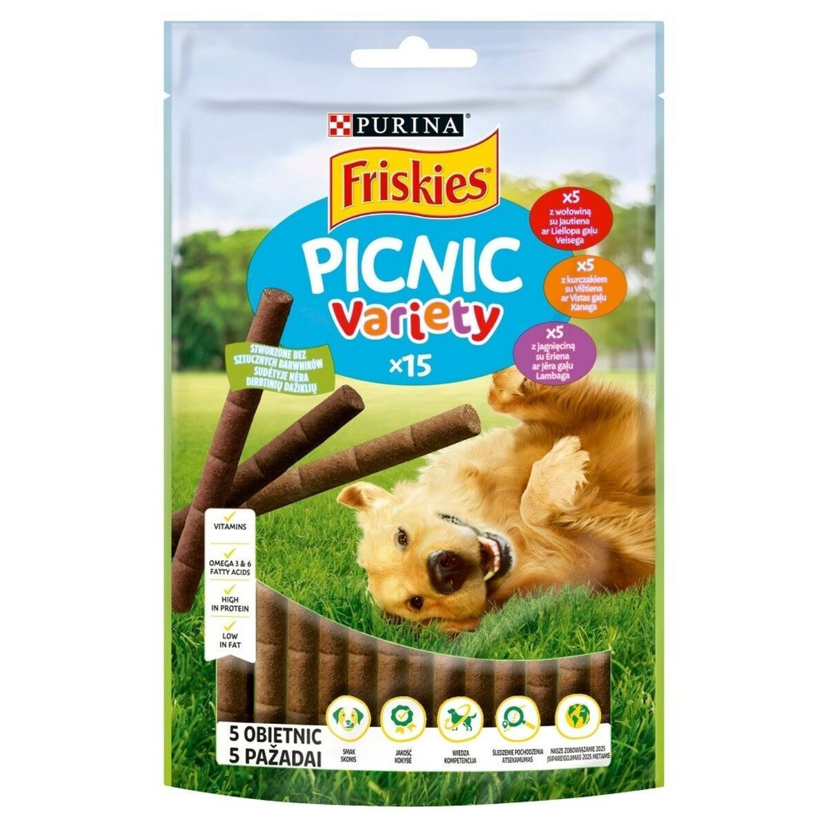 Friskies Μπισκότο Σκύλου με Κοτόπουλο και Κρέας 126gr