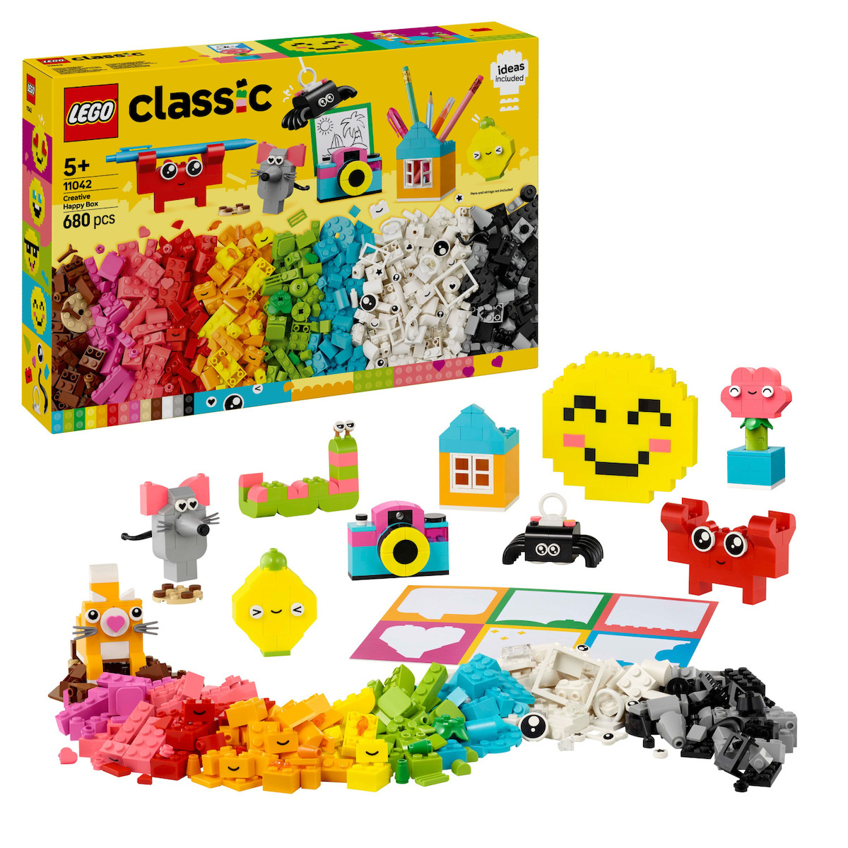 Lego Classic Creative Happy Box για 5+ Ετών 680τμχ - Image 1