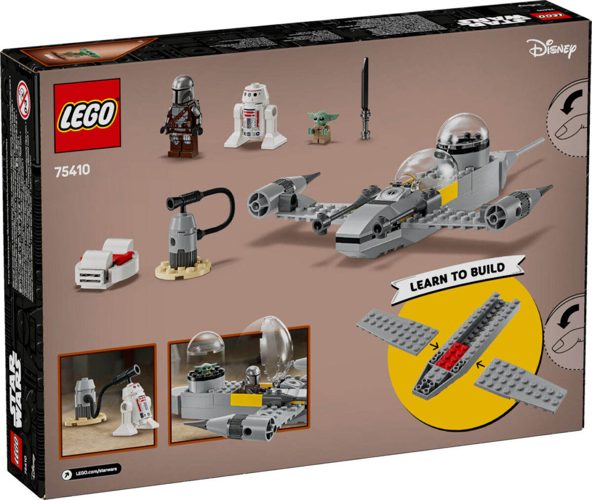 Lego Disney Mando and Grogu's N-1 Starfighter για 4+ Ετών 92τμχ - Image 3
