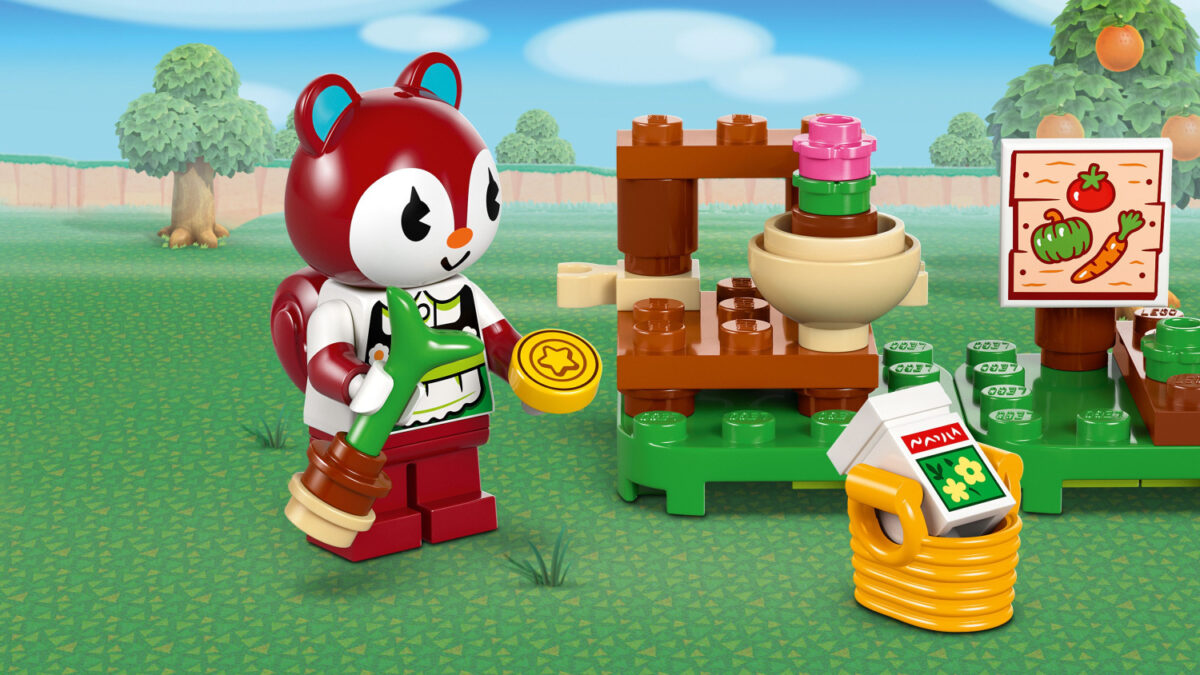 Lego Animal Crossing Animal Crossing Leif's Caravan & Garden Shop για 7+ Ετών 263τμχ - Image 5