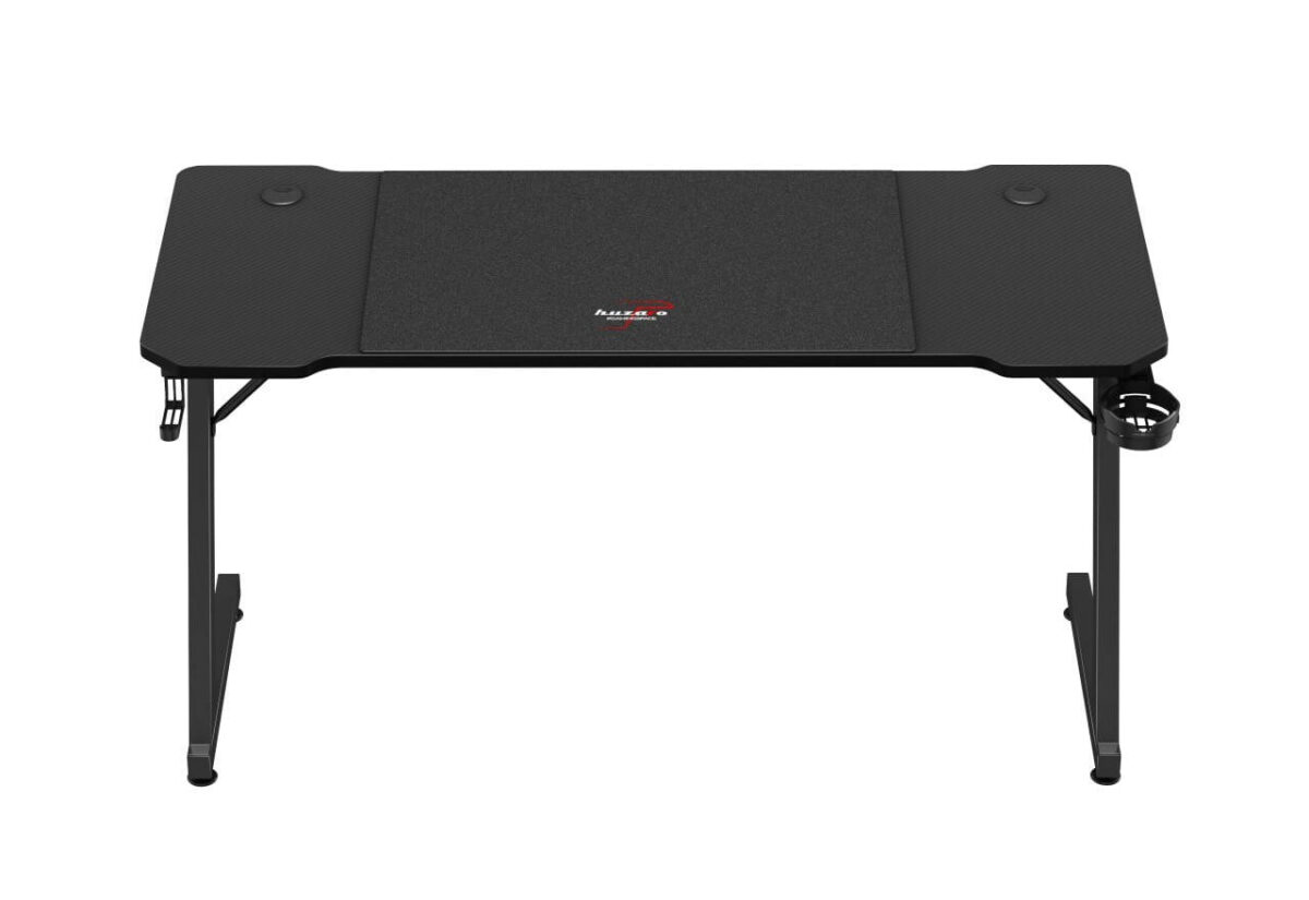 Γραφείο Gaming με Ρυθμιζόμενο Ύψος 140x60x74εκ. Black - Image 7