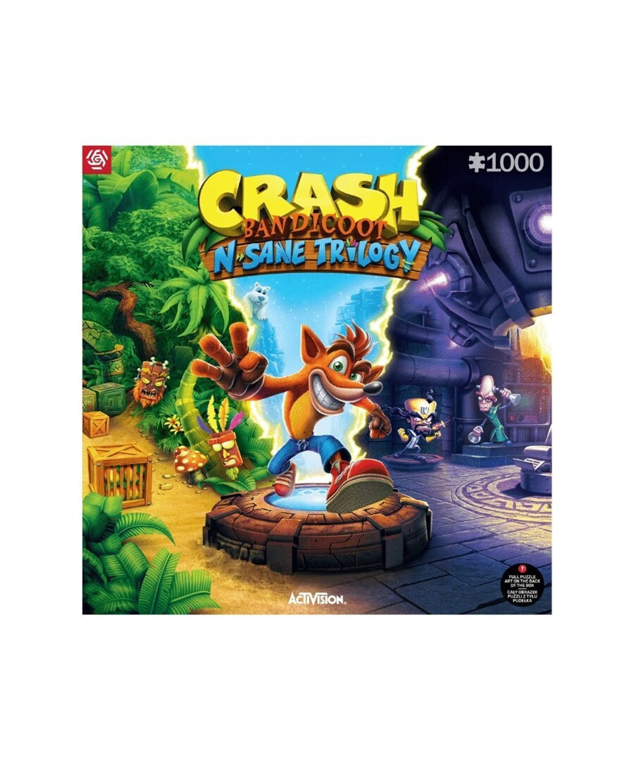 Crash Bandicoot N Sane Trilogy Puzzle 2D 1000 Κομμάτια