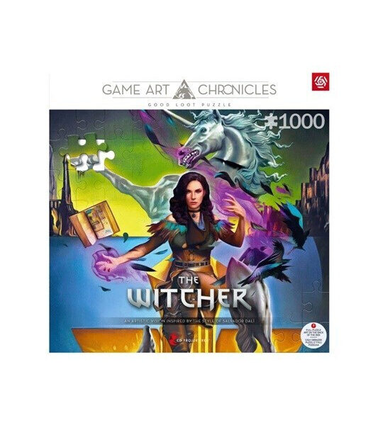 The Witcher: Yennefer & Salvador Dali Puzzle 2D 1000 Κομμάτια