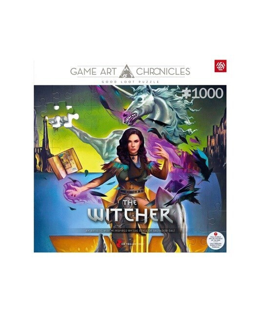 The Witcher: Yennefer & Salvador Dali Puzzle 2D 1000 Κομμάτια