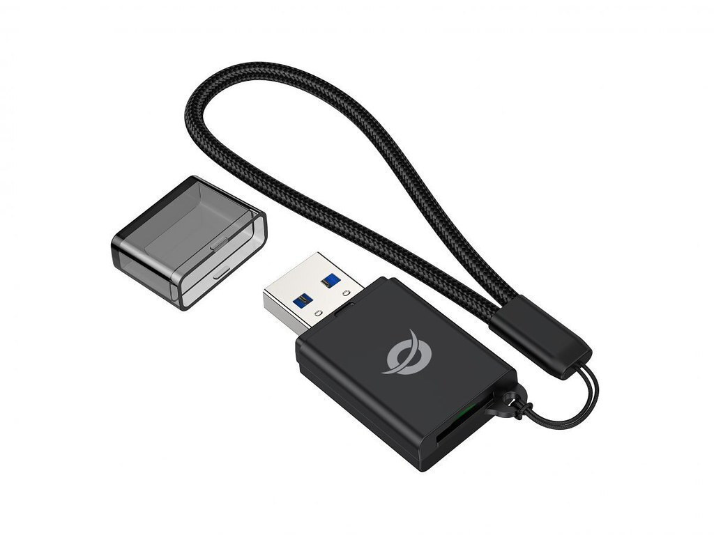 Card Reader Conceptronic Usb-a > Micro Sd Tf 3.0 Black - Image 1