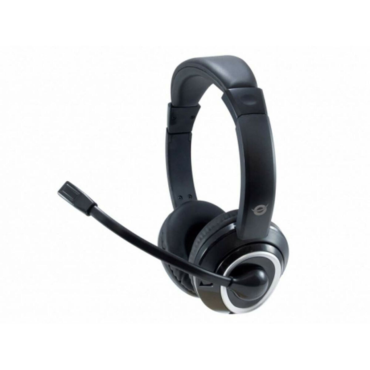 Conceptronic POLONA02BA On Ear Multimedia Ακουστικά με μικρόφωνο και σύνδεση 3.5mm Jack - Image 1