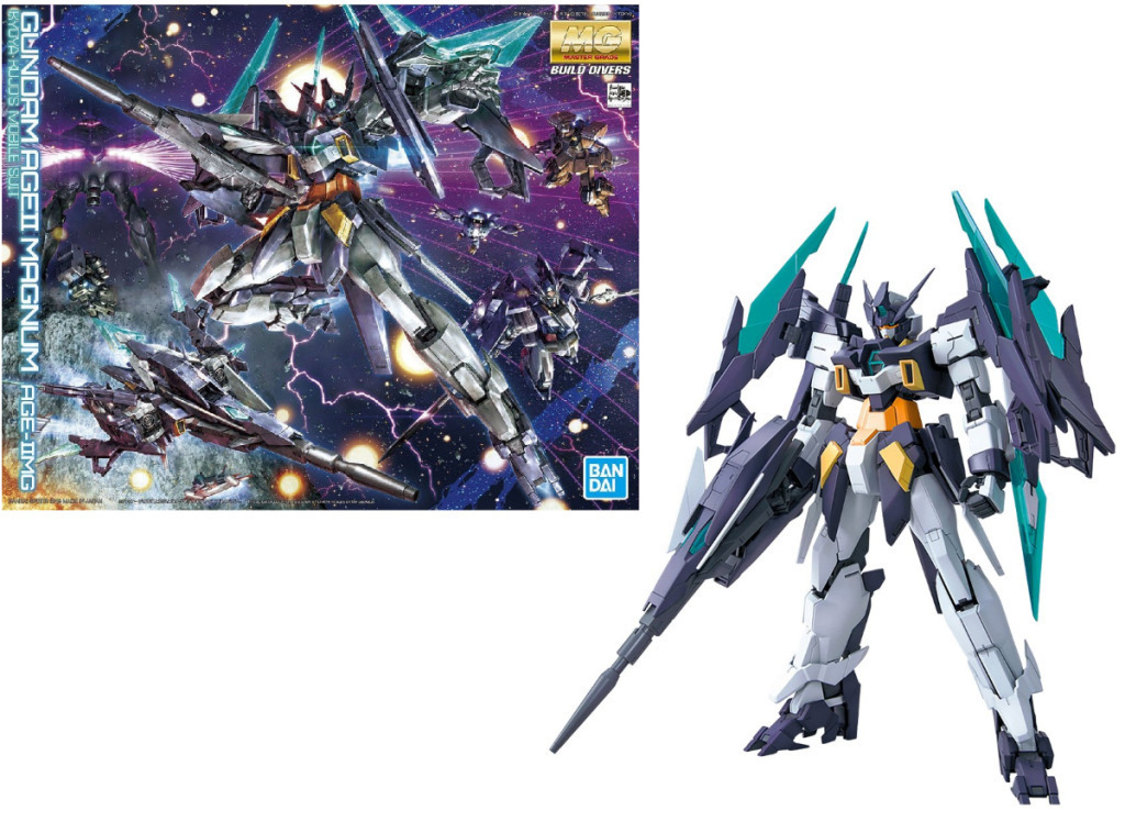 Gundam Mg 1/100 Age-iimg Age Ii Magnum Gundam Model Kit