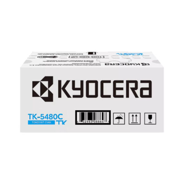 Kyocera TK-5480C Γνήσιο Toner Laser Εκτυπωτή Κυανό 1250 Σελίδων (1T0C22CNL0)
