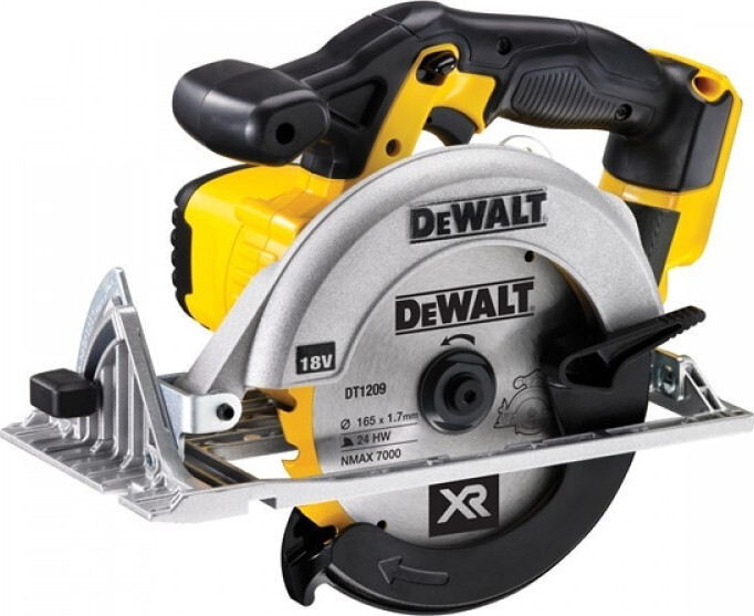 Dewalt Δισκοπρίονο 18V Solo με Σύστημα Αναρρόφησης