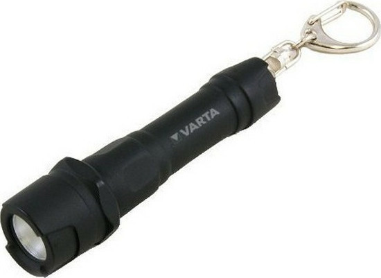 Varta Indestructible Key Chain 1AAA Στεγανός Φακός Μπρελόκ LED 12lm