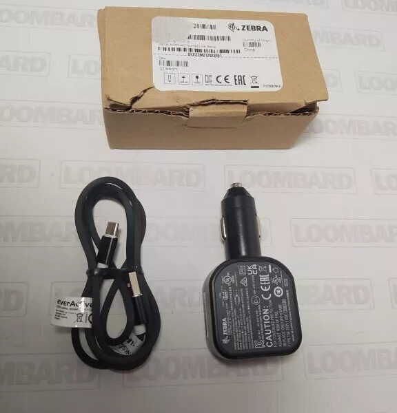 Zebra Φορτιστής Αυτοκινήτου με Θύρες 2xUSB-A