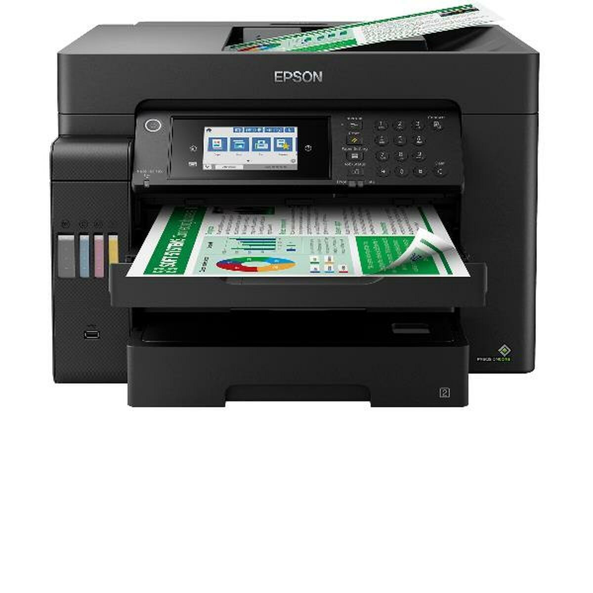Epson EcoTank ET-16605 Ασπρόμαυρο Πολυμηχάνημα Inkjet - Image 1