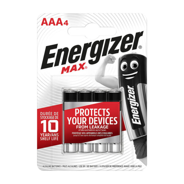 Energizer Max AAA 1.5V 4τμχ F016429
