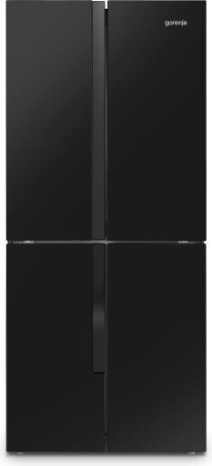 Gorenje Ντουλάπα 427lt NoFrost Μαύρο NRM818EMB