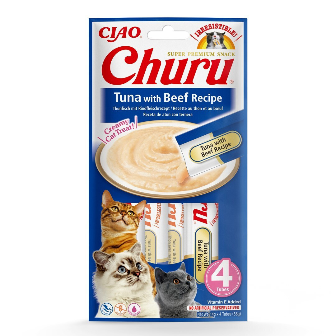 Inaba Ciao Churu Λιχουδιές Σνακ για Ενήλικες Γάτες 1τμχ 56gr