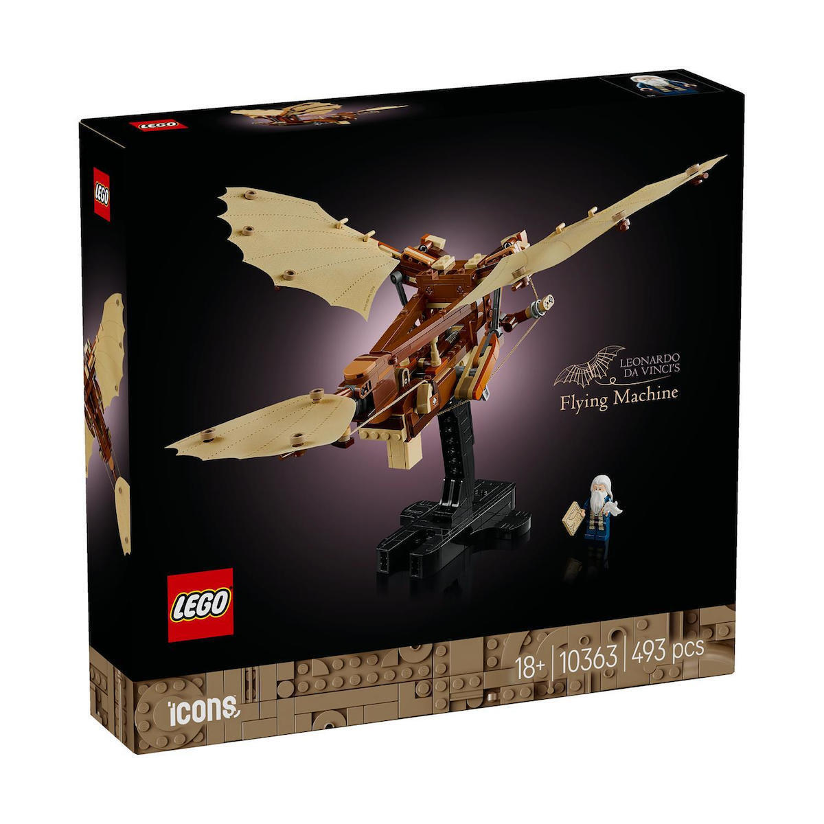 Lego Creator Leonardo Da Vinci's Flying Machine για 18+ Ετών 493τμχ - Image 1