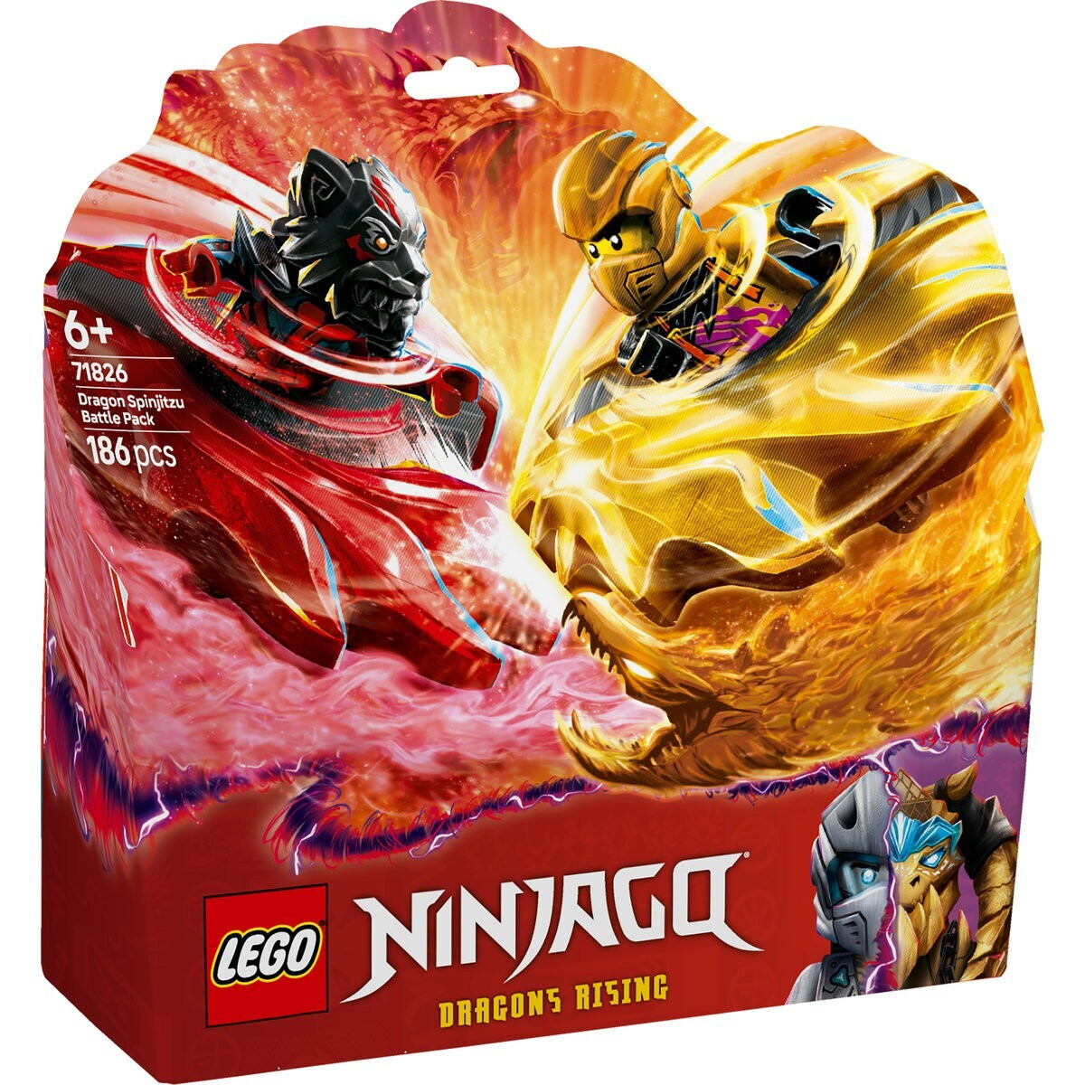 Lego Ninjago Dragon Spinjitzu Battle Pack για 6+ Ετών 186τμχ