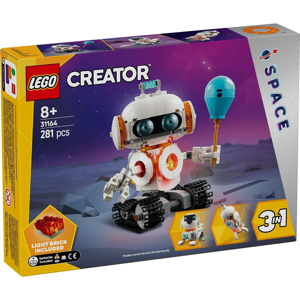 Lego Creator Space Robot για 8+ Ετών 281τμχ - Image 1