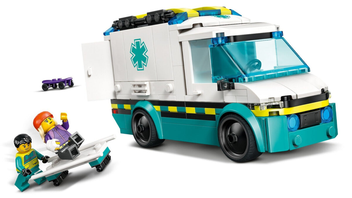 Lego City Emergency Ambulance για 5+ Ετών 184τμχ - Image 6