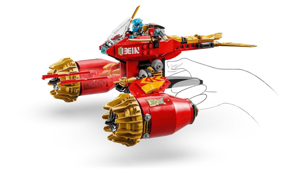 Lego Ninjago Kai's Mech Storm Rider για 7+ Ετών 333τμχ - Image 5