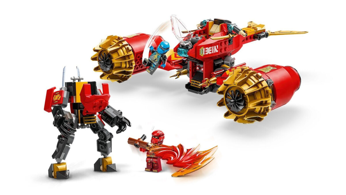 Lego Ninjago Kai's Mech Storm Rider για 7+ Ετών 333τμχ - Image 4