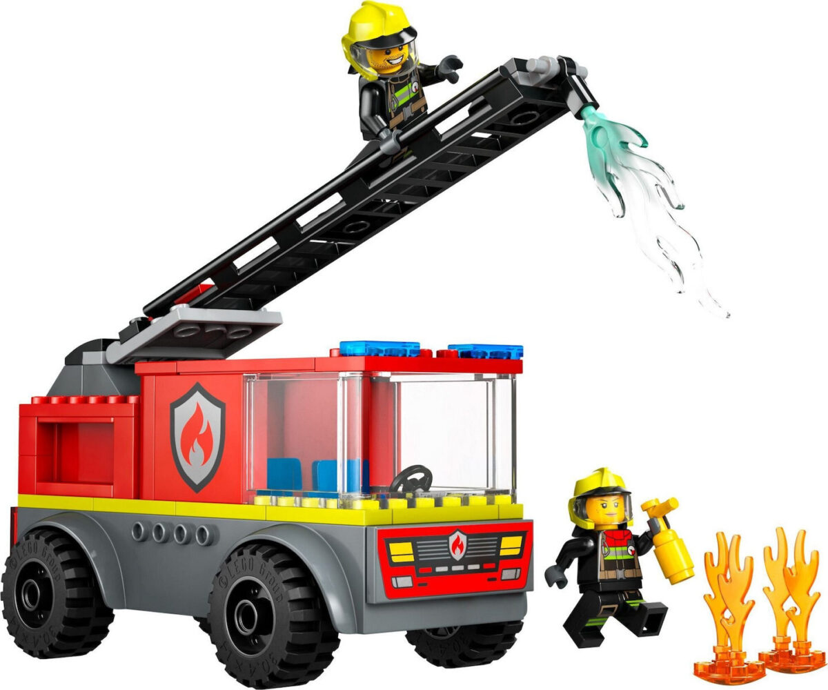 Lego City Fire Engine για 4+ Ετών 82τμχ - Image 4