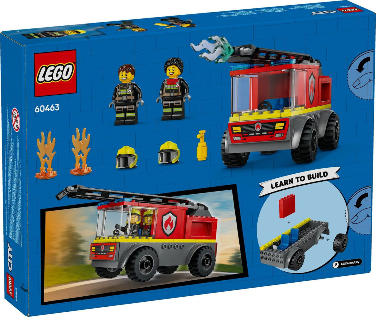 Lego City Fire Engine για 4+ Ετών 82τμχ - Image 2