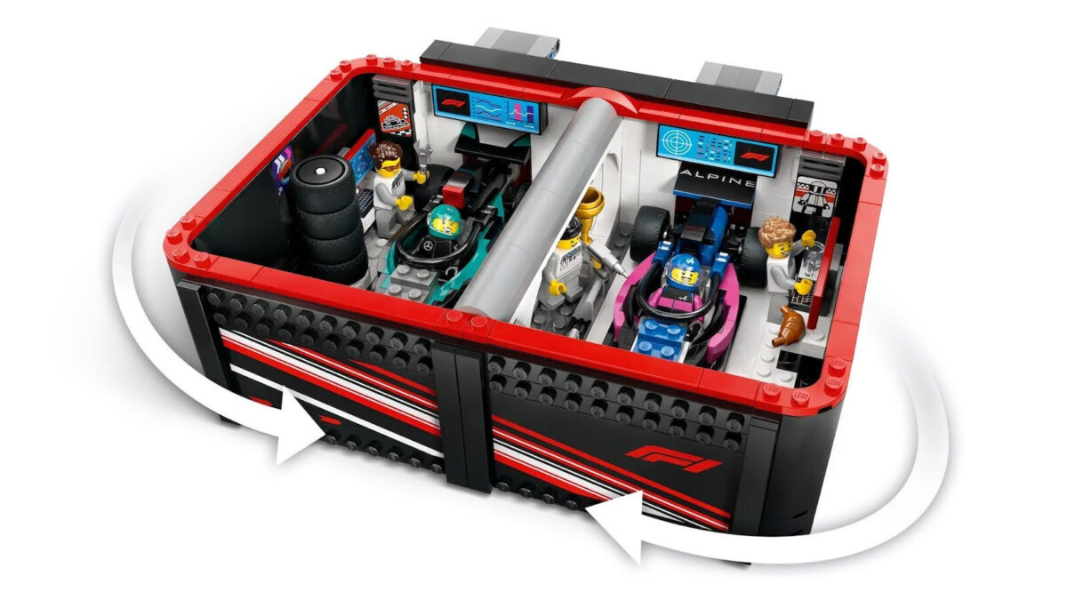 Lego City F1® Garage & Mercedes-AMG & Alpine Cars για 7+ Ετών 678τμχ - Image 5