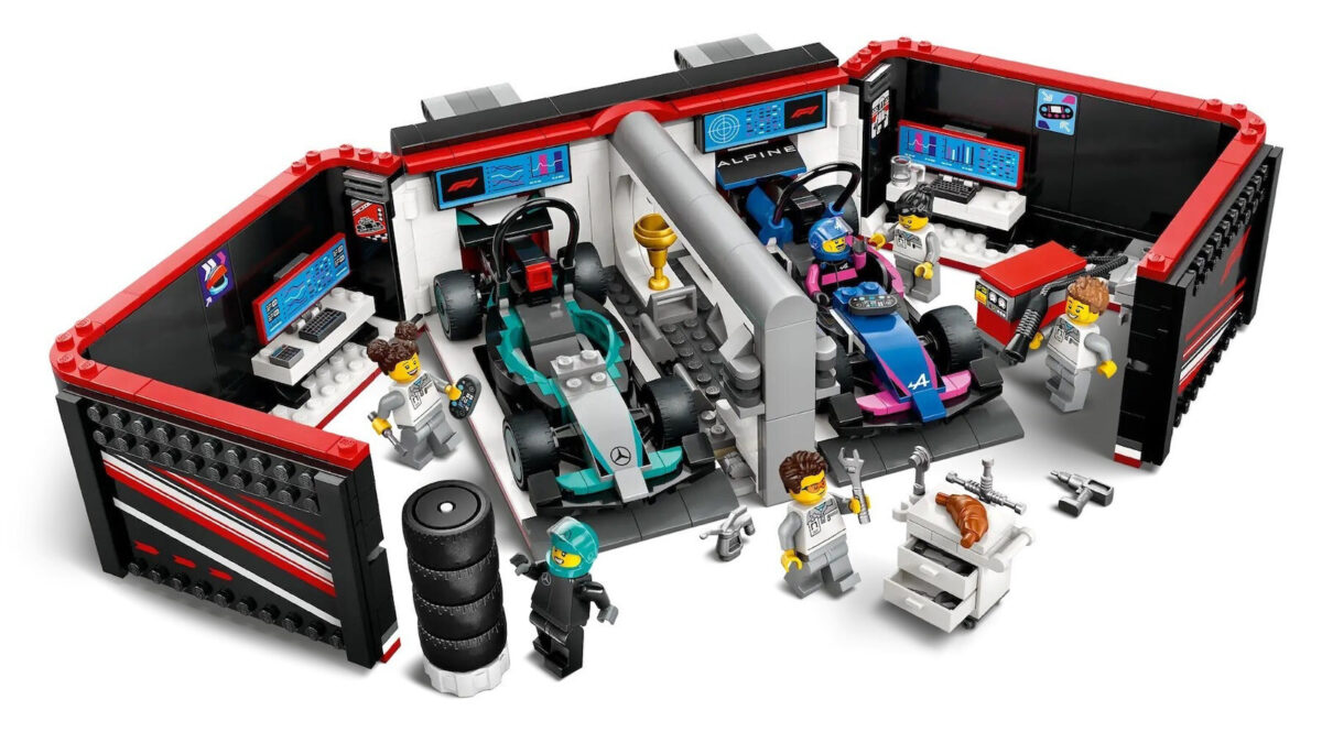Lego City F1® Garage & Mercedes-AMG & Alpine Cars για 7+ Ετών 678τμχ - Image 6