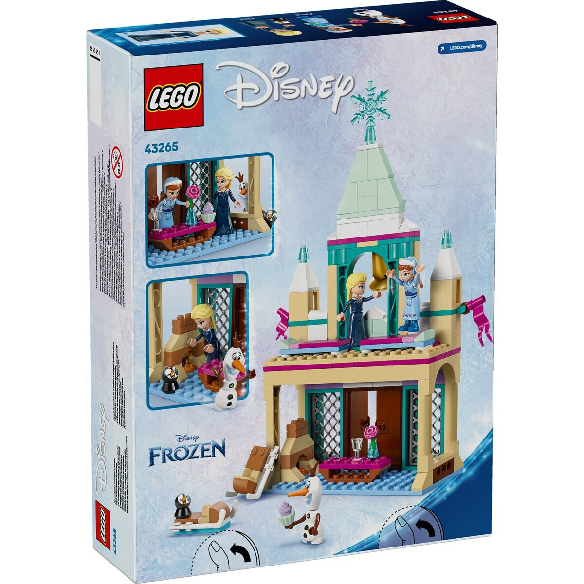 Lego Frozen Disney Princess - Arendelle Frozen Castle για 5+ Ετών 177τμχ
