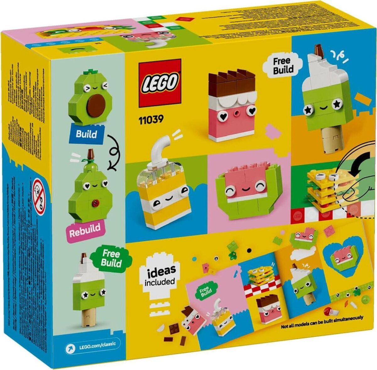 Lego Classic Creative Food Friends για 4+ Ετών 150τμχ - Image 2