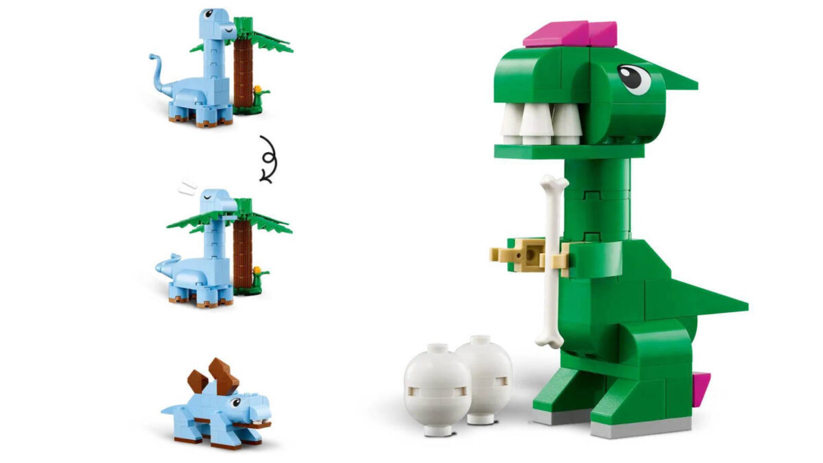 Lego Classic Creative Dinosaurs για 5+ Ετών 450τμχ - Image 7