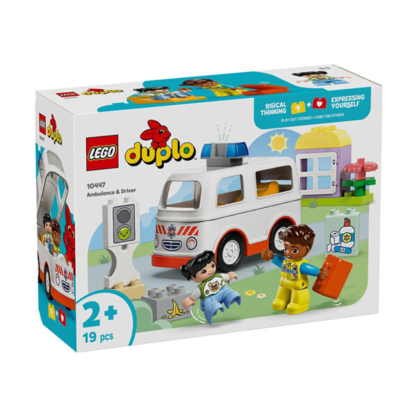 Lego Duplo Ambulance & Driver για 2+ Ετών 19τμχ