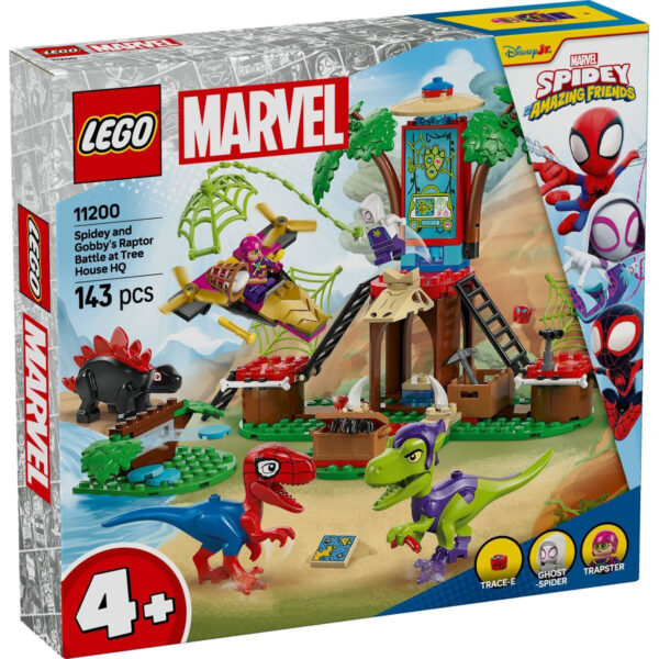 Lego Spider-Man Spidey and Gobby's Raptor Battle at Tree House HQ για 4+ Ετών 143τμχ