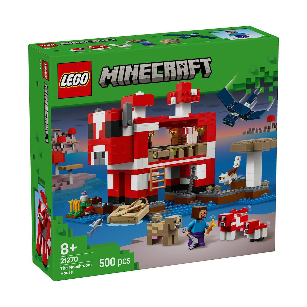 Lego Minecraft The Mooshroom House για 8+ Ετών 500τμχ - Image 1