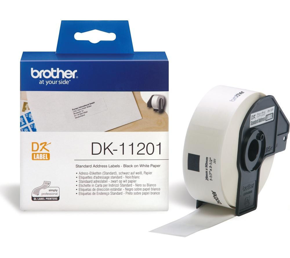 20250221171208_3f8fca77 Brother 400 Αυτοκόλλητες Ετικέτες σε Ρολό για Εκτυπωτή Ετικετών 29x90mm - Image 3